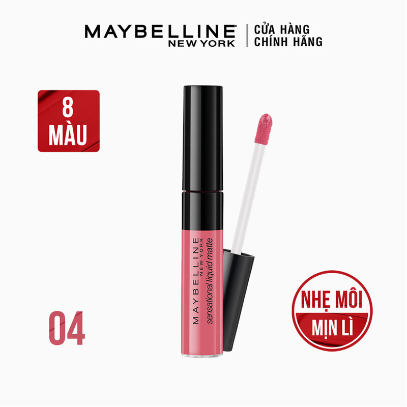 Son Kem L Nh M I Maybelline H Ng D U Ml Hasaki Vn