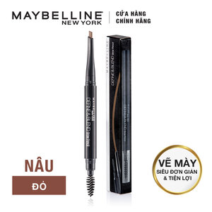 Chì Kẻ Mày 2 Đầu Maybelline Màu Nâu Đỏ Red Brown 0.16g