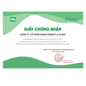 Hình giấy chứng nhận đại lý