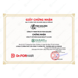 Hình giấy chứng nhận đại lý