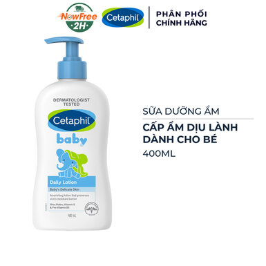 [HSD 12/2025] Sữa Dưỡng Ẩm Cetaphil Dịu Lành Cho Bé 400ml