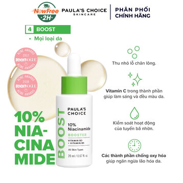 Serum Paula’s Choice Sáng Da, Giúp Se Lỗ Chân Lông 20ml