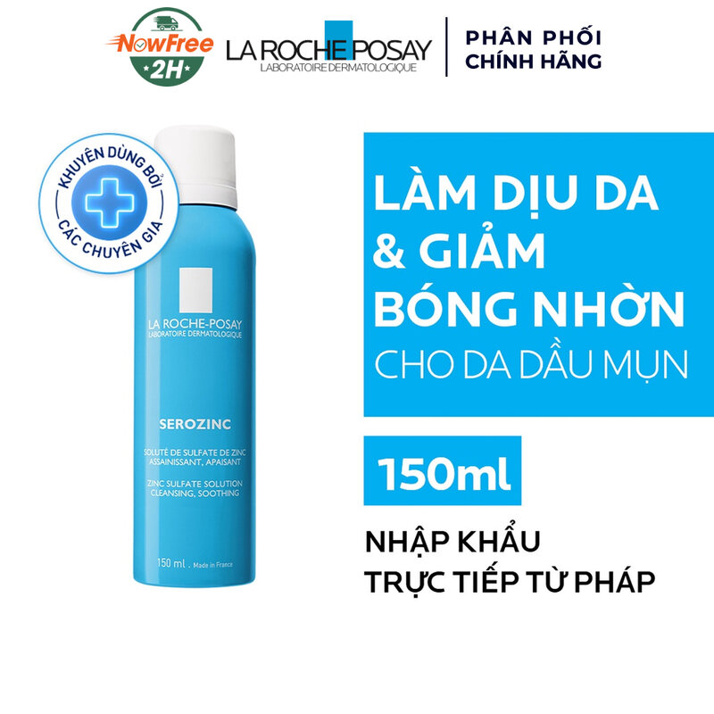 Xịt Khoáng La Roche-Posay Làm Sạch & Dịu Da Dầu Mụn 150ml