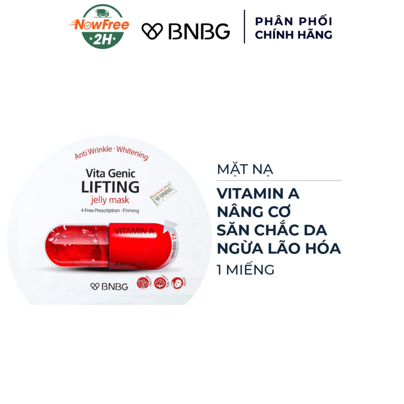 Mặt Nạ BNBG Vitamin A Ngăn Ngừa Lão Hóa Da 30ml