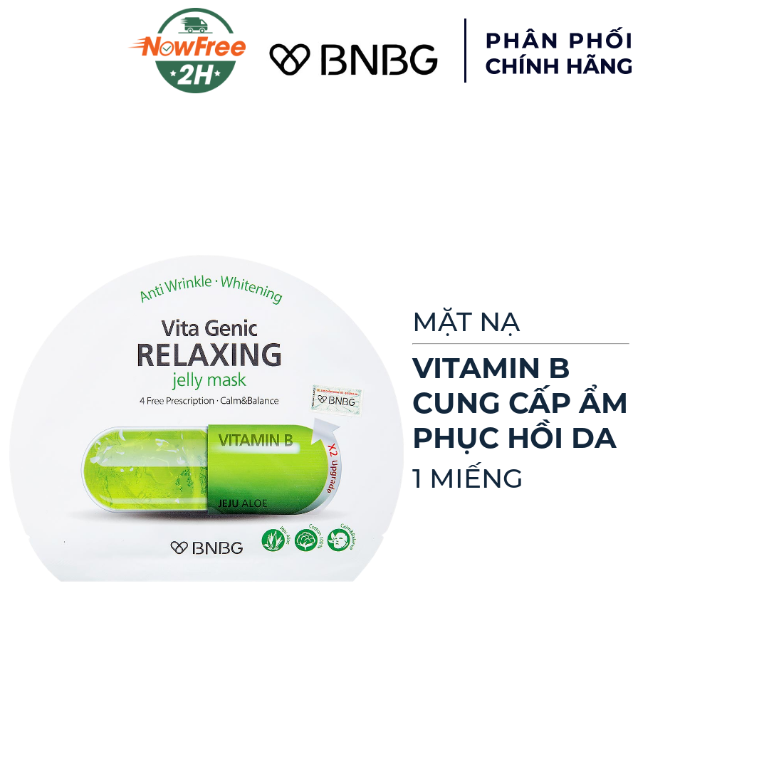 Tặng: Mặt Nạ BNBG Vitamin B Hỗ Trợ Phục Hồi 30ml (Hết quà tặng 10K)