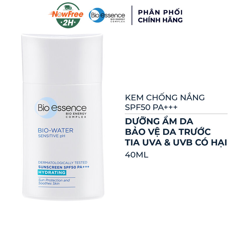 Kem Chống Nắng Bio-essence Dưỡng Ẩm Da SPF50/PA+++ 40ml