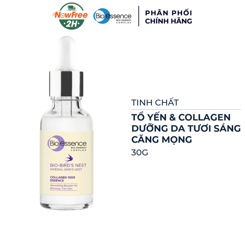 Serum Bio-essence Dưỡng Da Tươi Sáng Căng Mọng 30g