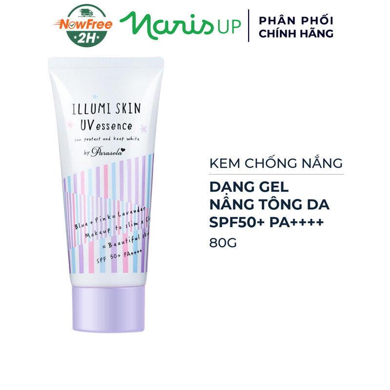 Kem Chống Nắng Naris Cosmetics Dạng Gel Nâng Tone Da 80g