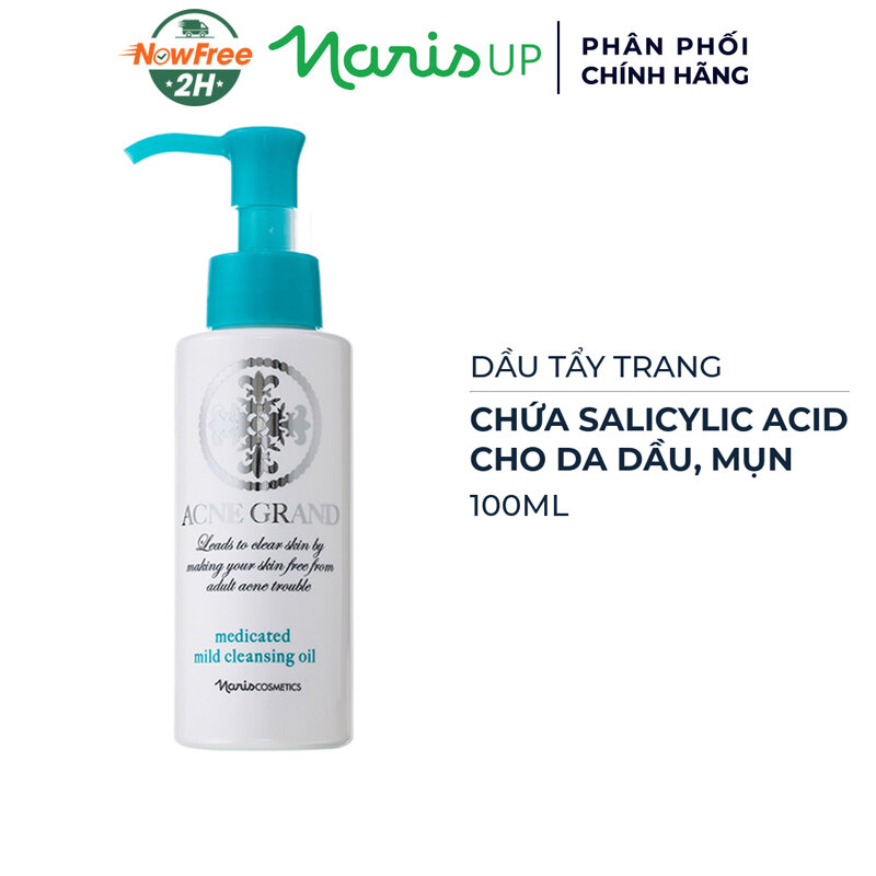 Dầu Tẩy Trang Naris Acne Grand Dành Cho Da Mụn 100ml