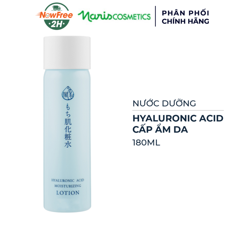 Nước Dưỡng Naris Cosmetics Hyaluronic Acid Cấp Ẩm Da 180ml
