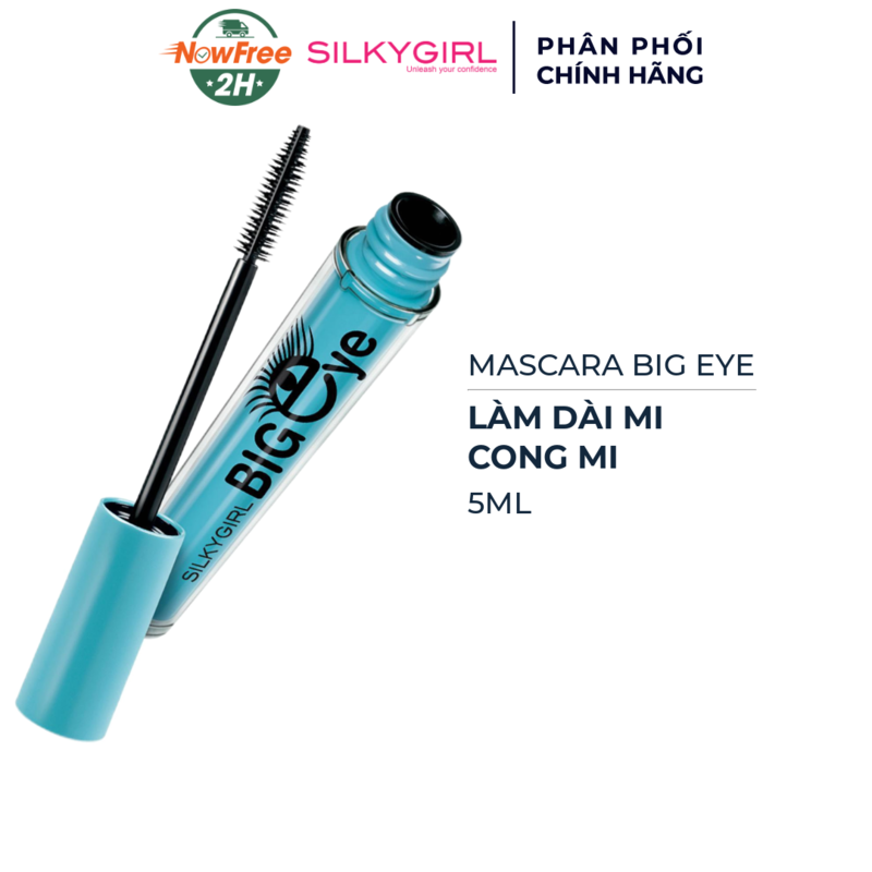Mascara Silkygirl Big Eye Làm Dài Và Cong Mi 5ml