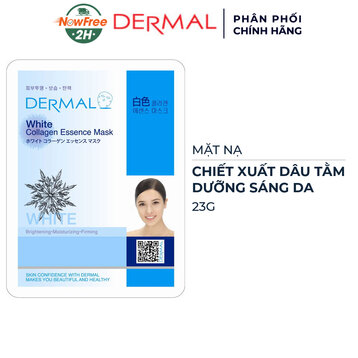 Mặt Nạ Dermal Chiết Xuất Dâu Tằm Dưỡng Sáng Da 23g