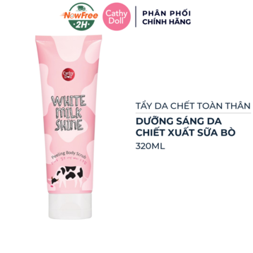 Tẩy Tế Bào Chết Toàn Thân Cathy Doll Sáng Da Sữa Bò 320ml