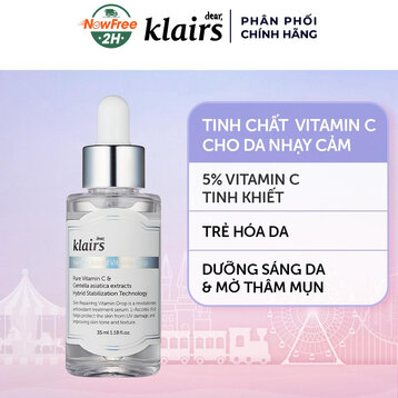 Serum Klairs Vitamin C Cho Da Nhạy Cảm 35ml