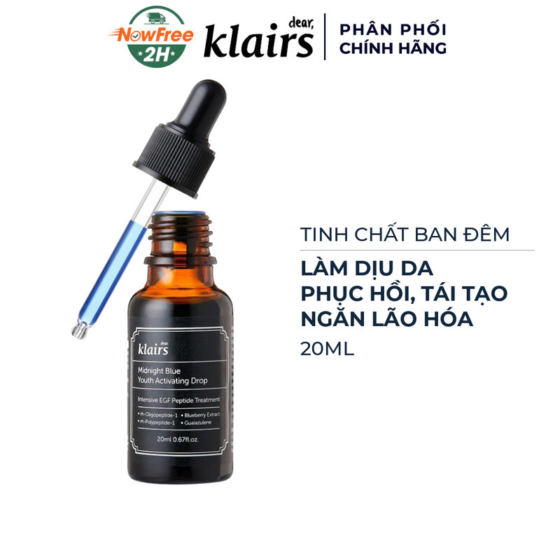 Serum Klairs Phục Hồi, Ngừa Lão Hoá Da Ban Đêm 20ml