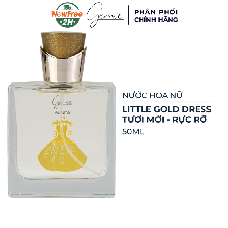 Nước Hoa Nữ Gennie Little Gold Dress 50ml