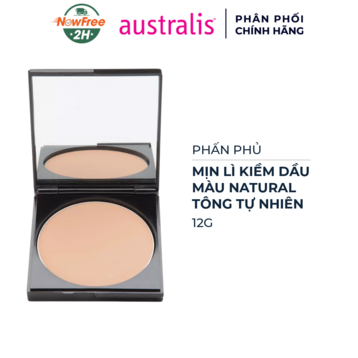 Phấn Phủ Australis Mịn Lì Tông Tự Nhiên 12g