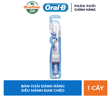 Bàn Chải Đánh Răng Oral-B Siêu Mảnh Đan Chéo 1 Cây