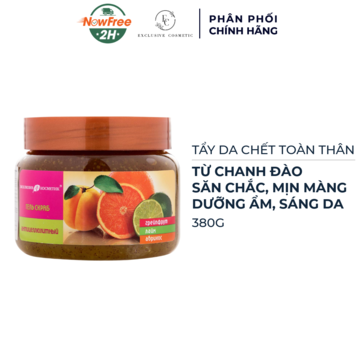 Tẩy Da Chết Toàn Thân Exclusive Cosmetic Chanh Đào 380g