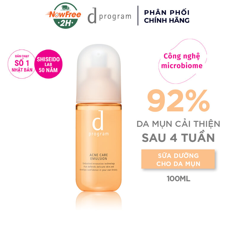 Sữa Dưỡng d program Dành Cho Da Mụn 100ml