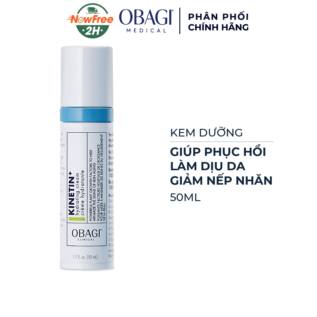 TẶNG: Kem Dưỡng Obagi Clinical Kinetin+ Giúp Dưỡng Ẩm, Làm Dịu Da 50ml (SL có hạn)