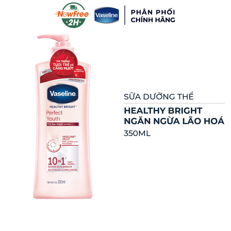 Sữa Dưỡng Thể Vaseline Ngăn Ngừa Lão Hoá 350ml