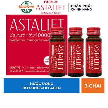 Nước Uống Astalift Bổ Sung Collagen (3 Lọ x 30ml)