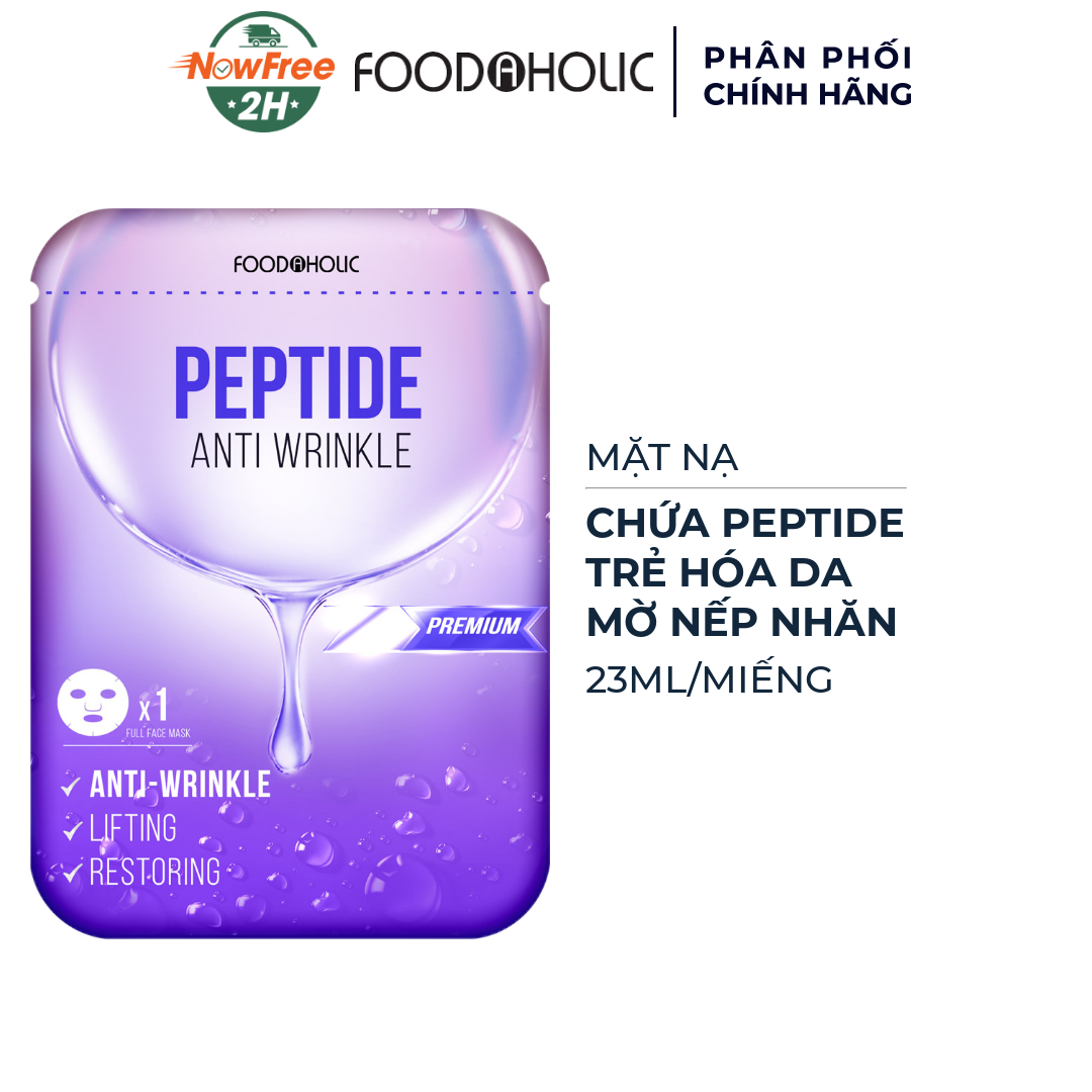 Tặng: Mặt Nạ Foodaholic Peptide 23m (SL có hạn)
