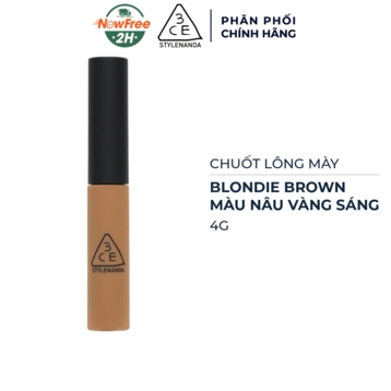Chuốt Lông Mày 3CE Blondie Brown - Nâu Vàng Sáng 4g