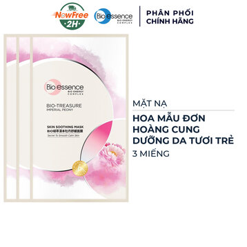 Combo 3 Mặt Nạ Bio-essence Mẫu Đơn Hoàng Cung 20ml