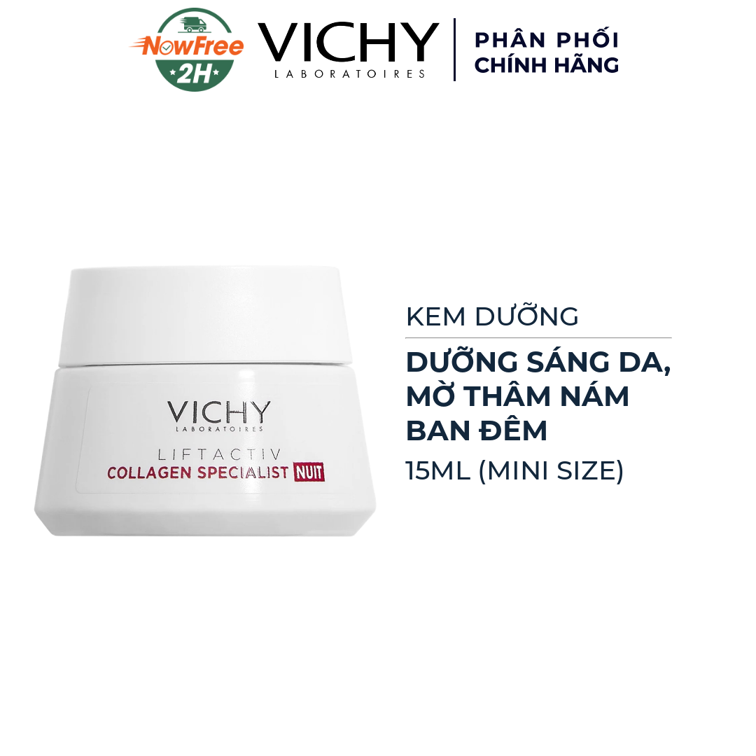 Tặng: Kem Dưỡng Vichy Ngăn Ngừa Lão Hóa 15ml (SL có hạn)