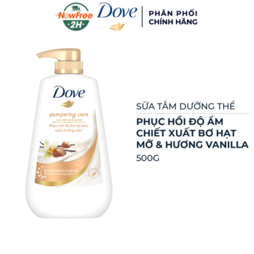 Sữa Tắm Dưỡng Thể Dove Phục Hồi Độ Ẩm Da Khô 500g