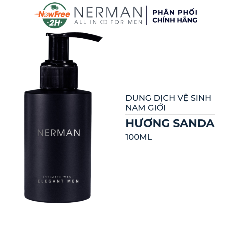 Dung Dịch Vệ Sinh Nam Giới Nerman - Sanda Perfume 100ml