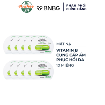 Combo 10 Mặt Nạ BNBG Vitamin B Phục Hồi Da 30ml