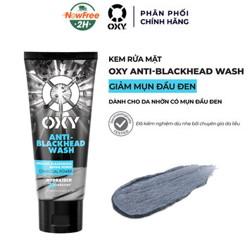 Kem Rửa Mặt OXY Giảm Mụn Đầu Đen 100g