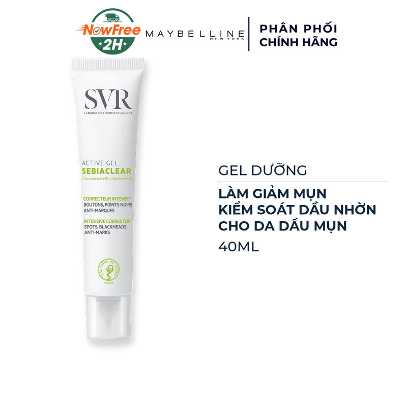 Gel Dưỡng SVR Giảm Mụn & Loại Bỏ Dầu Cho Da 40ml