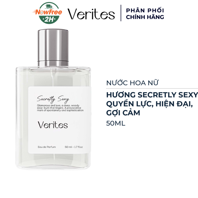 Nước Hoa Nữ Verites Secretly Sexy 50ml