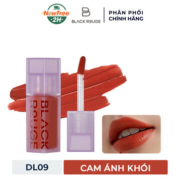 Son Tint Black Rouge DL09 Modern Orange Cam Ánh Khói 4.1g