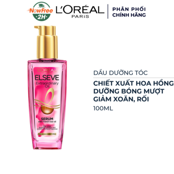 Dầu Dưỡng Tóc L’Oréal Chiết Xuất Hoa Hồng 100ml