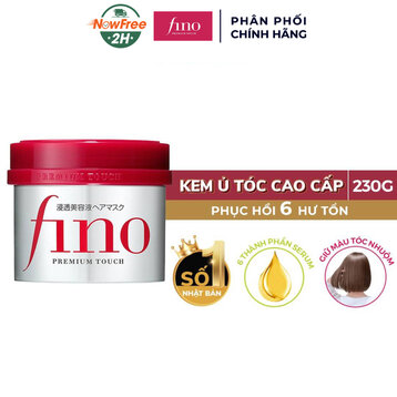 Kem Ủ Tóc Fino Premium Touch Cải Thiện Tóc Hư Tổn 230g