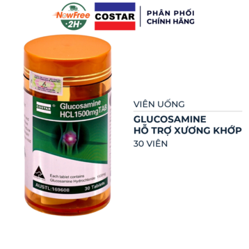 Viên Uống Costar Glucosamine Hỗ Trợ Xương Khớp 30 Viên