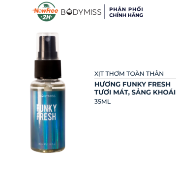 Xịt Thơm Toàn Thân Bodymiss Hương Funky Fresh 35ml