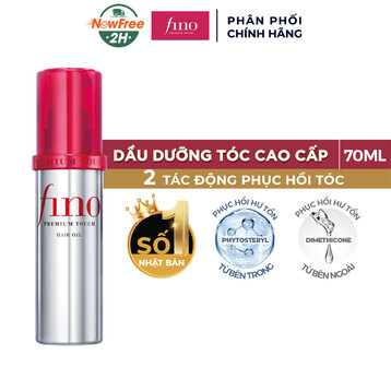 Dầu Dưỡng Tóc Fino Premium Touch Cải Thiện Tóc Hư Tổn 70ml