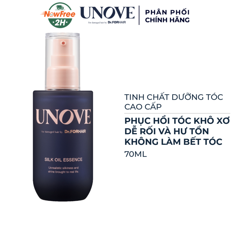 Serum Dưỡng Tóc Unove Chăm Sóc Tóc Khô Và Hư Tổn 70ml