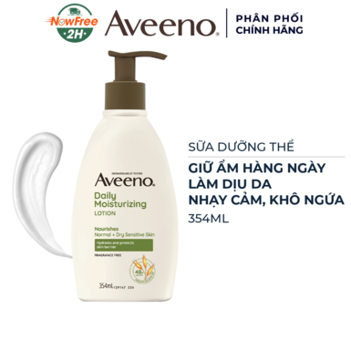 Sữa Dưỡng Thể Aveeno Giữ Ẩm Hàng Ngày 354ml