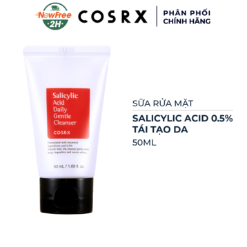 Sữa Rửa Mặt Cosrx Salicylic Acid 0.5% Tái Tạo Da 50ml