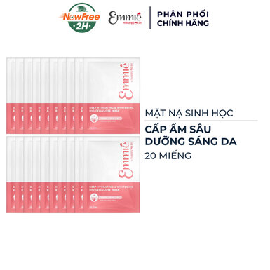 Combo 20 Mặt Nạ Sinh Học Emmié Cấp Ẩm Sâu & Dưỡng Sáng Da 25g