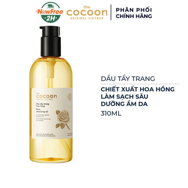 Dầu Tẩy Trang Cocoon Chiết Xuất Hoa Hồng 310ml