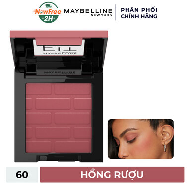 Phấn Má Hồng Maybelline Mịn Lì 60 Passionate - Hồng Rượu 4.5g