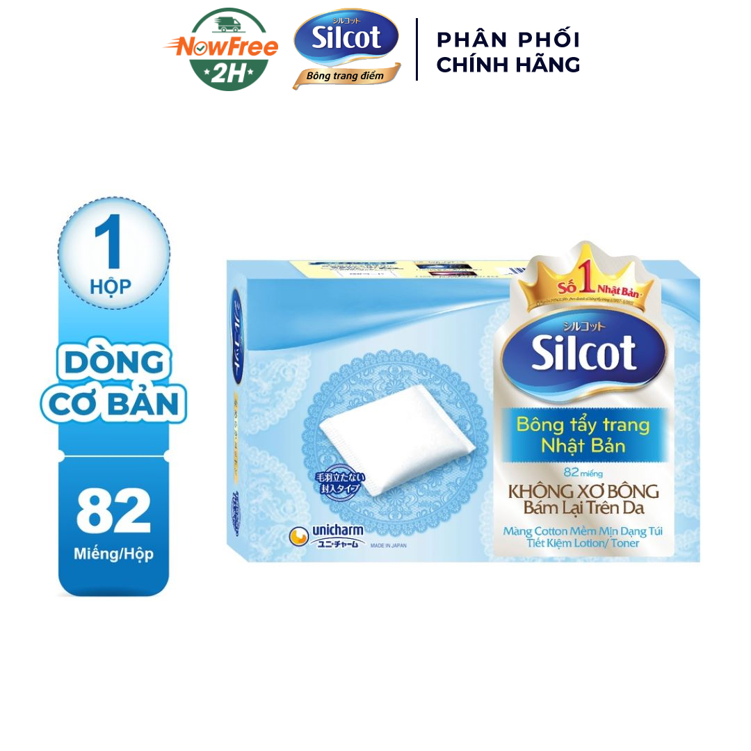 Tặng: Bông Tẩy Trang Silcot 82M (SL Có hạn - 1 quà/đơn hàng)